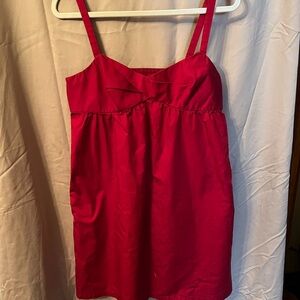 Cute Red Sleeveless Dress by Ann Taylor Loft Size 8